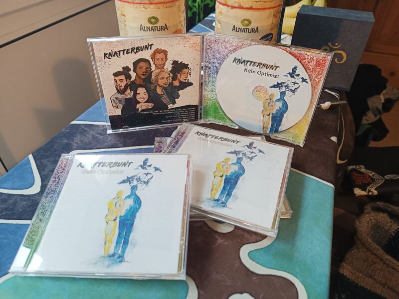 3x KNATTERBUNT: Kein Optimist (CD)